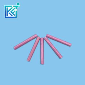 Manufacturer Customization Wear-Resistant Anti-Corrosion Heat-Dissipation Insulator Sintering Pink Alumina Industrial Ceramic Mechanical Tubes Pipes