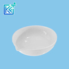 Manufacturer Precision Customerization High Temperature Resistance Thermal Shock Resistance Alumina Porcelain Evaporating Dishes with Lip, Shallow Form