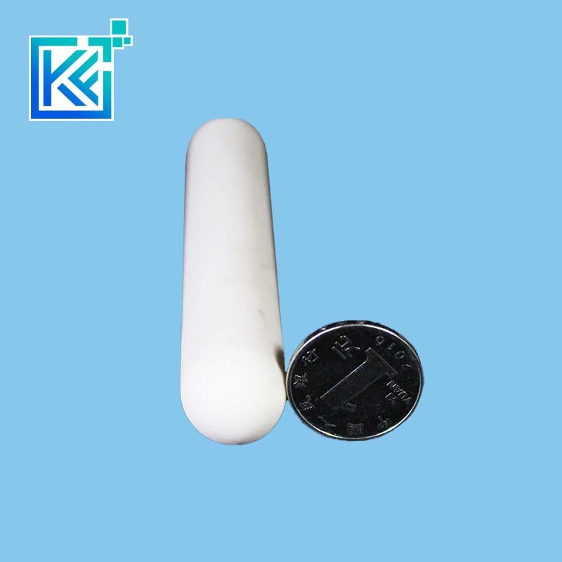 Manufacturer Customization Wear-Resistant Anti-Corrosion Insulation Heat-Treatment Single-Bore Round Head Alumina Ceramic One Head Sealed Pipes Tubes