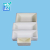 Manufacturer Customerization Wear-Resistant Anti-Corrosion High Temperature Hot-Treatment MGO Magnesium Square Rectangular Magnesia Ceramic Crucibles