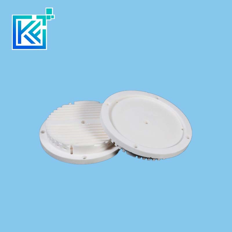 Manufacturer Customization Wear-Resistant Anti-Corrosion Insulation Heat-Treatment Sintering Refractory Mechanical Round Non-Standard Macor Ceramic Flange