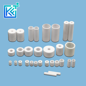 Manufacturer Customerization Wear-Resistant Anti-Corrosion High Temperature Heat-Treatment Single-Bore Round Stannic Tin Oxide Ceramic Tubes Pipes Rings