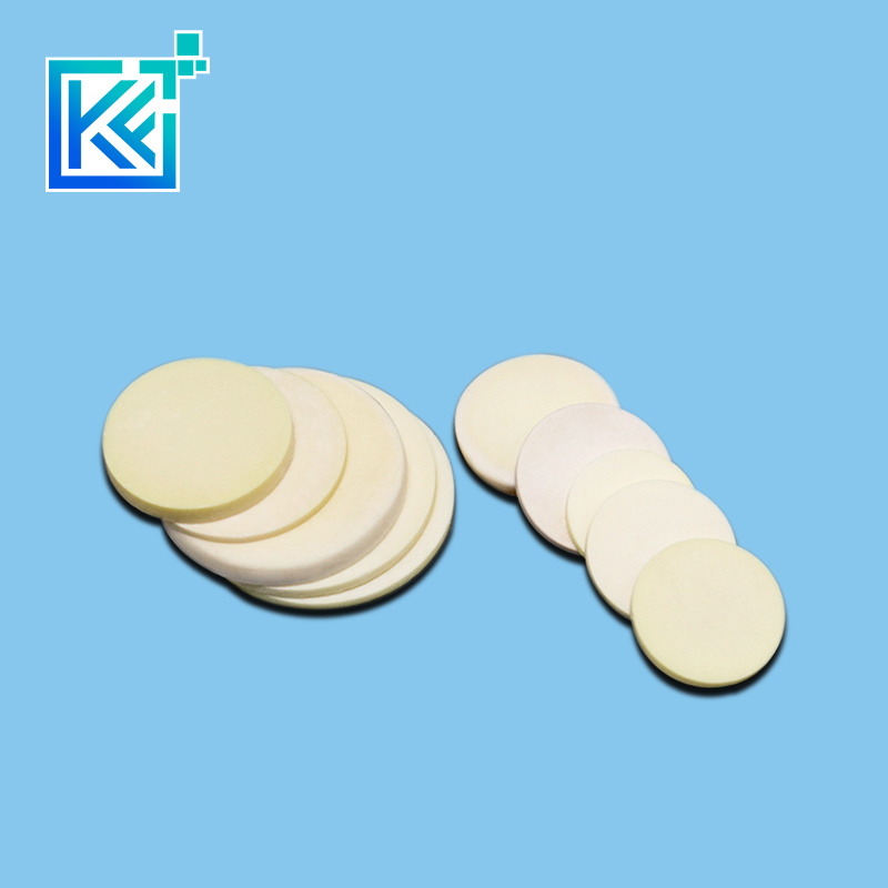 Manufacturer Customerization Wear-Resistant Anti-Corrosion High Temperature Hot-Treatment Yttrium Oxide Refractory Round Yttria Ceramic Boards Plates Substrates