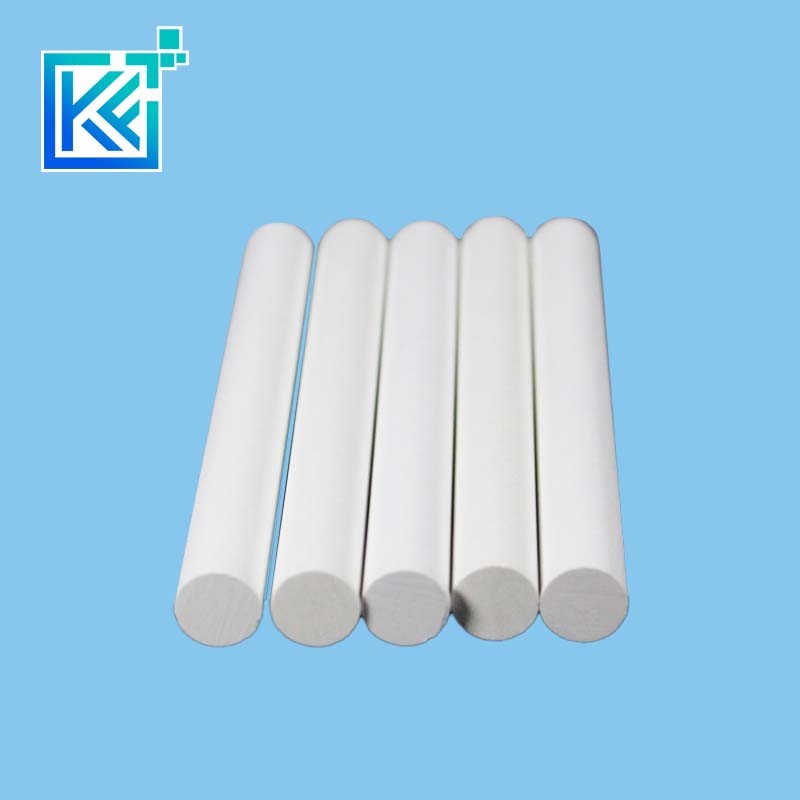 Manufacturer Customization Wear-Resistant High Temperature Resistant Anti-Corrosion Insulation Round Head Solid Boron Nitride Ceramic Sticks Rods