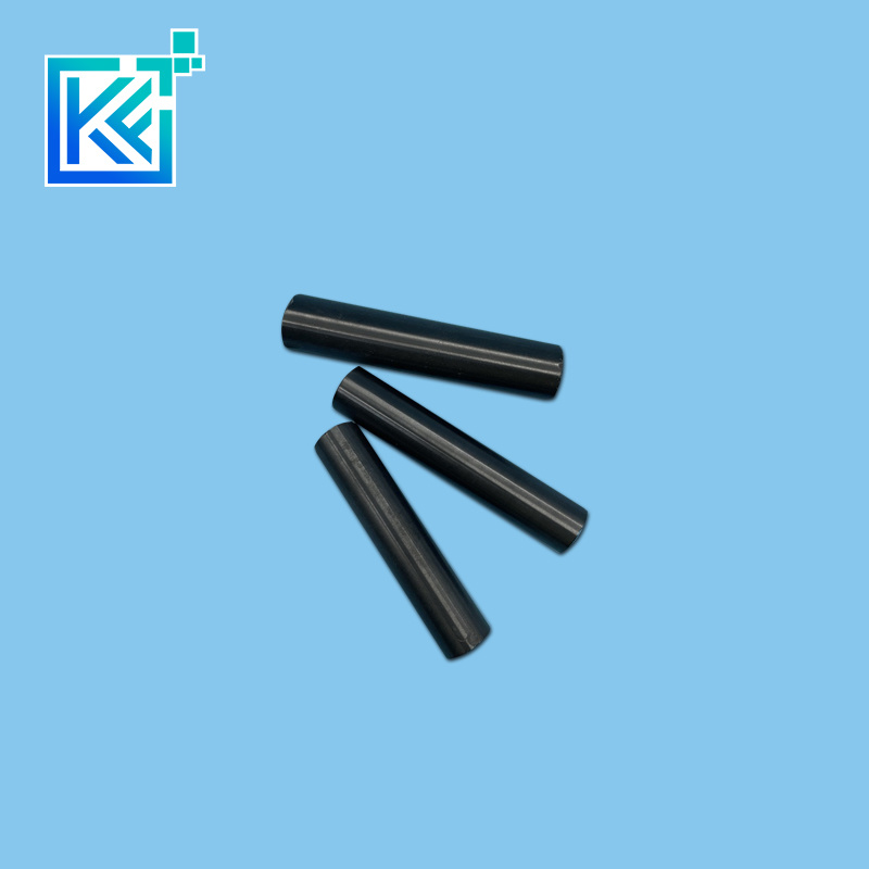 Manufacturer Customization Wear-Resistant Heat-Dissipation Anti-Corrosion Insulator Refractory Cylindrical Single-Bore Round Silicon Carbide Ceramic Tubes Pipes