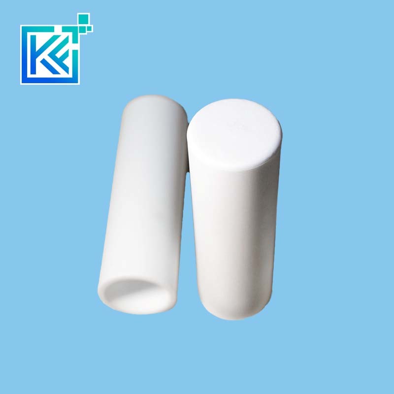 Manufacturer Customerization Wear-Resistant Anti-Corrosion Heat-Treatment Sintering Mechanical One-Head Sealed Magnesia Industrial Ceramic Tubes Pipes