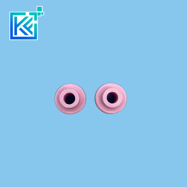 Manufacturer Customization Wear-Resistant Anti-Corrosion Insulator Heat-Dissipation Sintering Alumina Pink Industrial Ceramic Mechanical Structure Nozzles