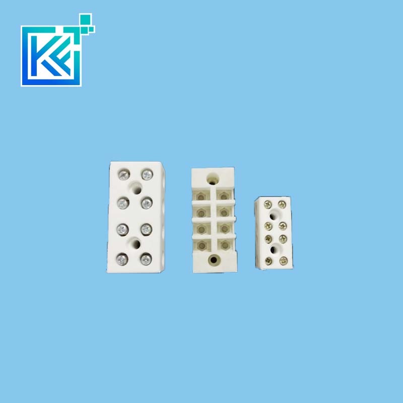 Manufacturer Customization Wear-Resistant Anti-Corrosion Refractory Insulator Zirconia Electrical Ceramic Wiring Terminal Amphenol Connector