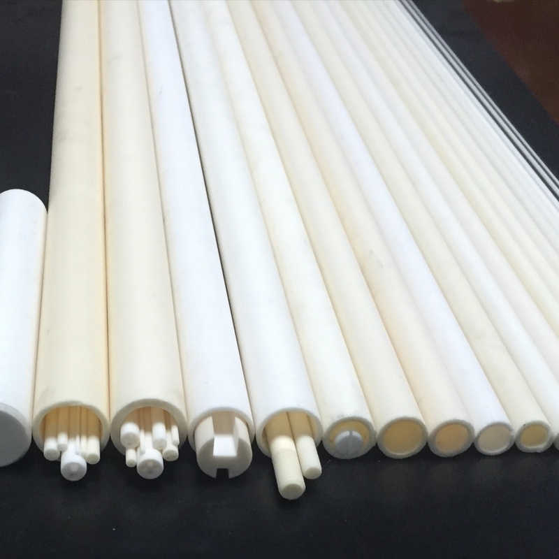 Manufacturer Customization Wear-Resistant Anti-Corrosion Insulator Heat-Dissipation Sintering Square Alumina Industrial Ceramic Mechanical Nozzles Tubes