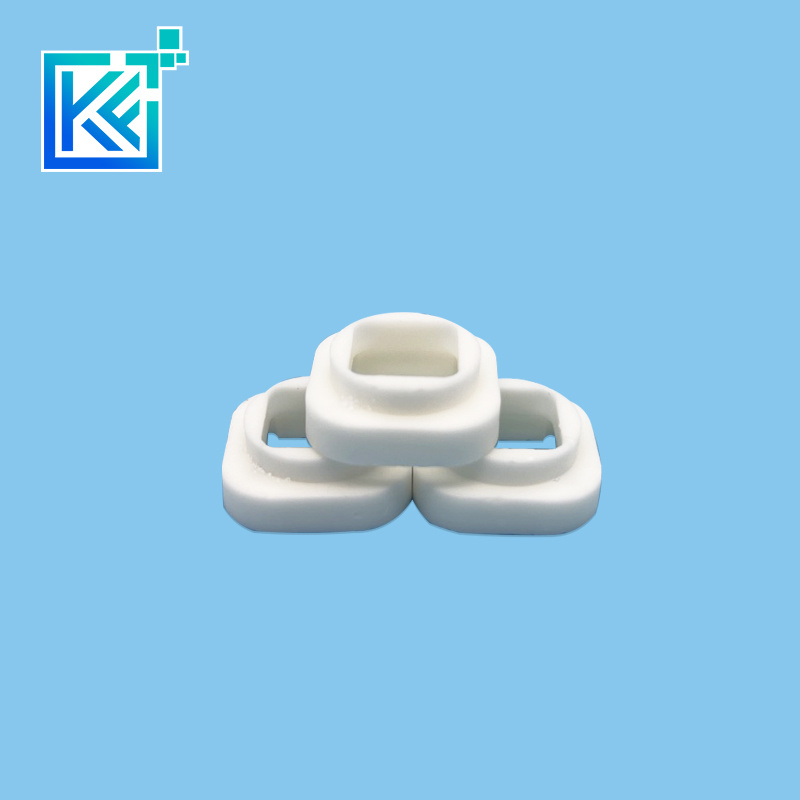 Manufacturer Customization Wear-Resistant Heat-Dissipation Anti-Corrosion Insulator Sintering Alumina Industrial Ceramic Structure Components Flanges