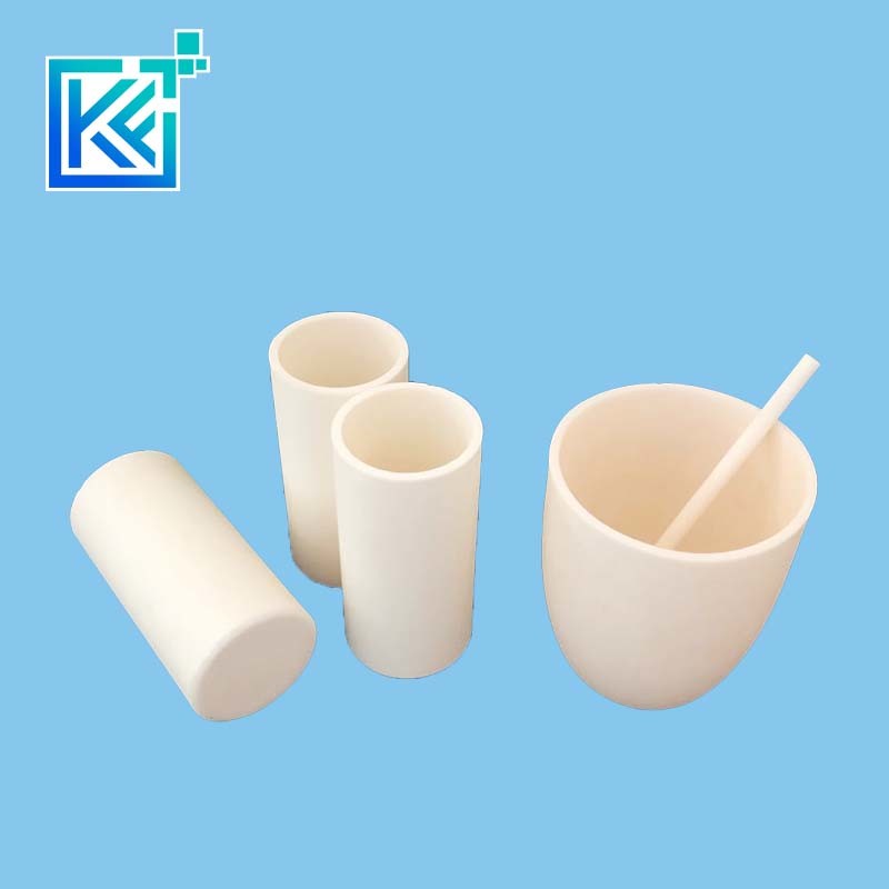 Manufacturer Precision Customerization High Temperature Resistance Thermal Shock Resistance Rose Style Corrosion Resistance Alumina Crucible