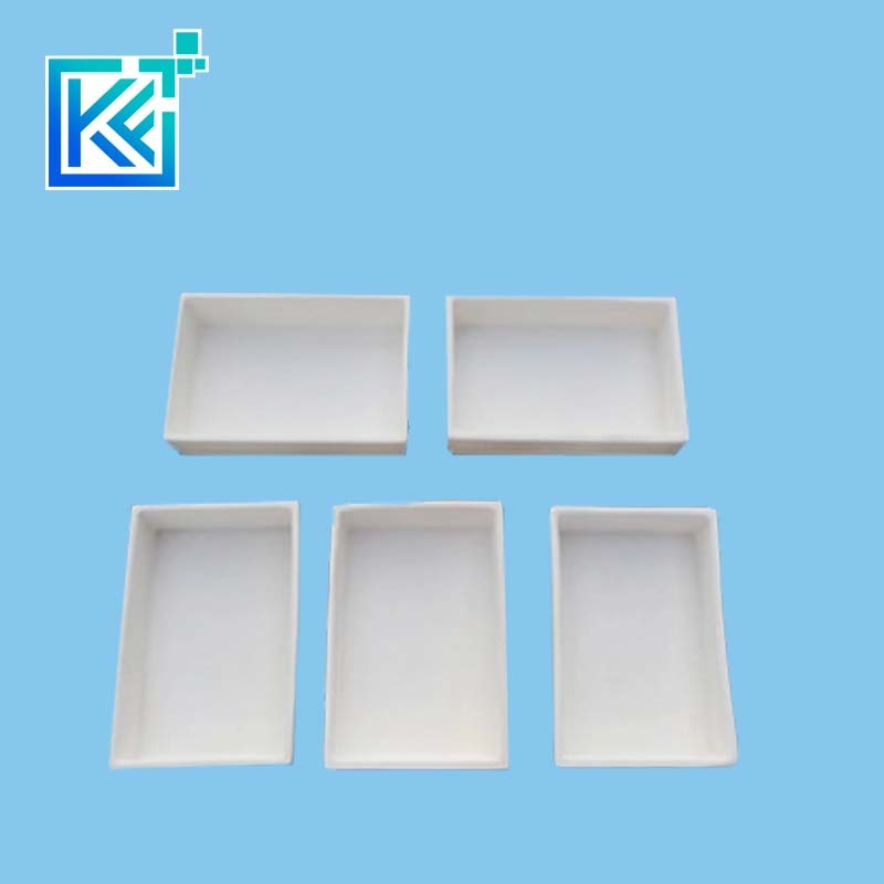 Manufacturer Wear-Resistant Anti-Corrosion High Temperature Insulation Heat-Treatment Sintering Melting Evaporation Square Zirconia Industrial Ceramic Crucibles