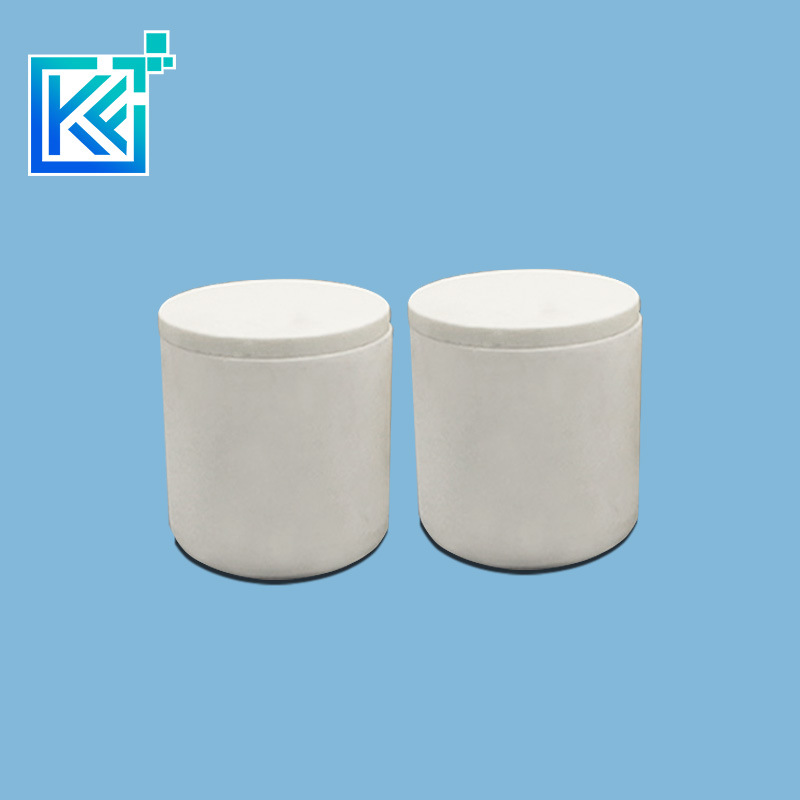 Manufacturer Customerization Wear-Resistant Anti-Corrosion High Temperature Refractory Insulation Aluminium Oxide Rond Alumina Ceramic Tank for Grinding