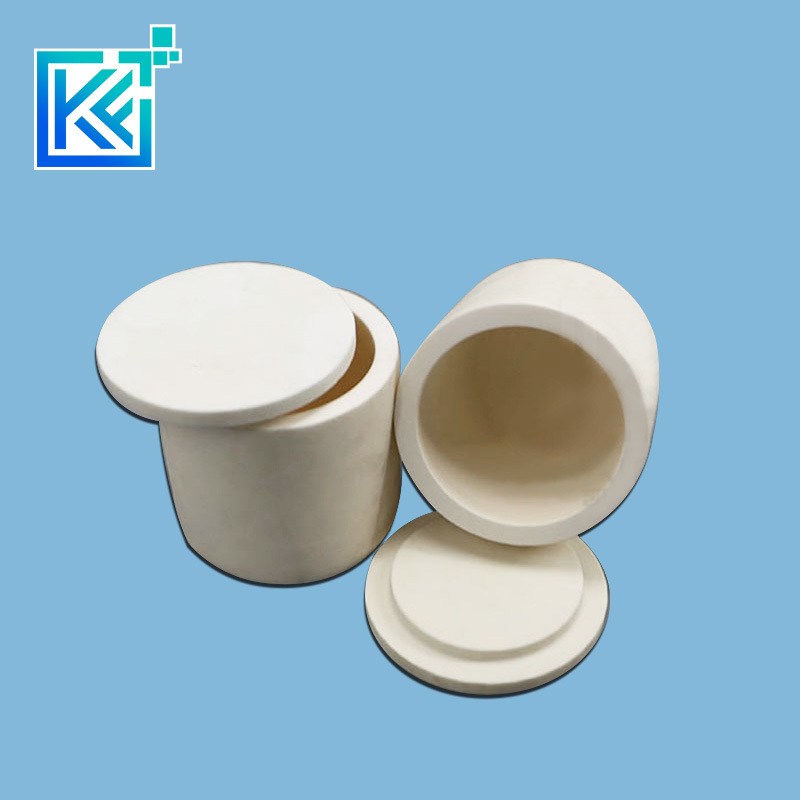 Manufacturer Customerization Wear-Resistant Anti-Corrosion High Temperature Refractory Insulation Aluminium Oxide Rond Alumina Ceramic Tank for Grinding