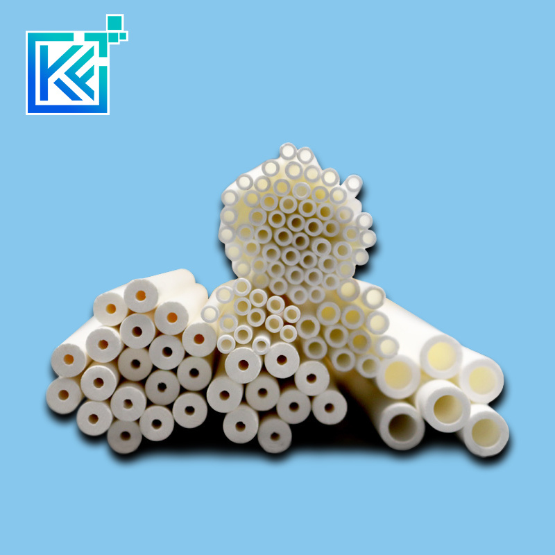 Manufacturer Customerization Round Wear-Resistant Anti-Corrosion & High Temperature Insulation Hot-Treatment Sintering Zirconia Ceramic Tubes Pipes Valves