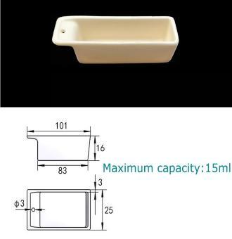 Manufacturer Precision Customerization Lab Supplies 99% Alumina Square Corundum Crucible Tube Furnace High Temperature Resistance Combustion Boat