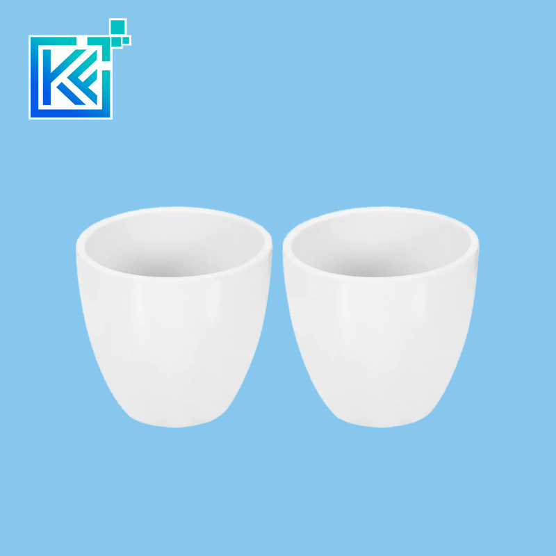 Manufacturer Precision Customerization High Temperature Resistance Thermal Shock Resistance Corrosion Resistance Alumina High Form Crucible