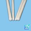 Manufacturer Customerization Round Three-Bore 99% Wear-Resistant Anti-Corrosion High Temperature Insulation Hot-Treatment Sintering Alumina Ceramic Pipse Tubes