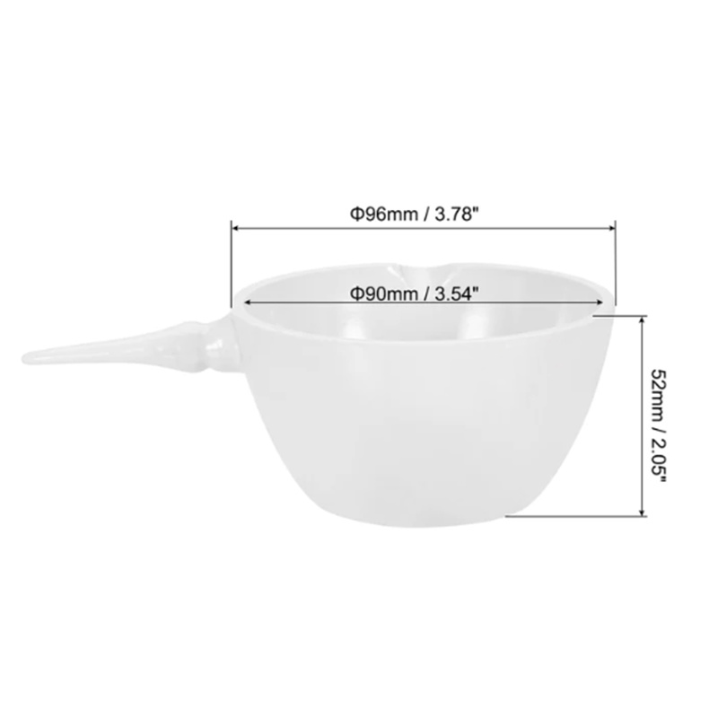 Manufacturer Precision Customerization Refractory Casserole Ceramic Evaporation Bowl Cup Pot with Handle for Melting Casting Refining Porcelain Crucible Dish