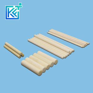 Manufacturer Precision Customerization Round 99% Wear-Resistant Anti-Corrosion & High Temperature Refractory Insulation Round Alumina Ceramic Solid Rods Sticks