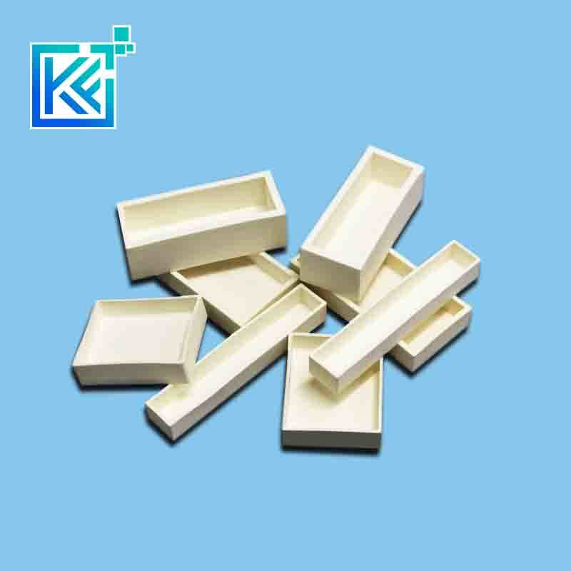 Manufacturer Customerization Wear-Resistant Anti-Corrosion High Temperature Heat-Treatment Insulation Metallurgy Square Rectangular Quartz Ceramic Crucibles