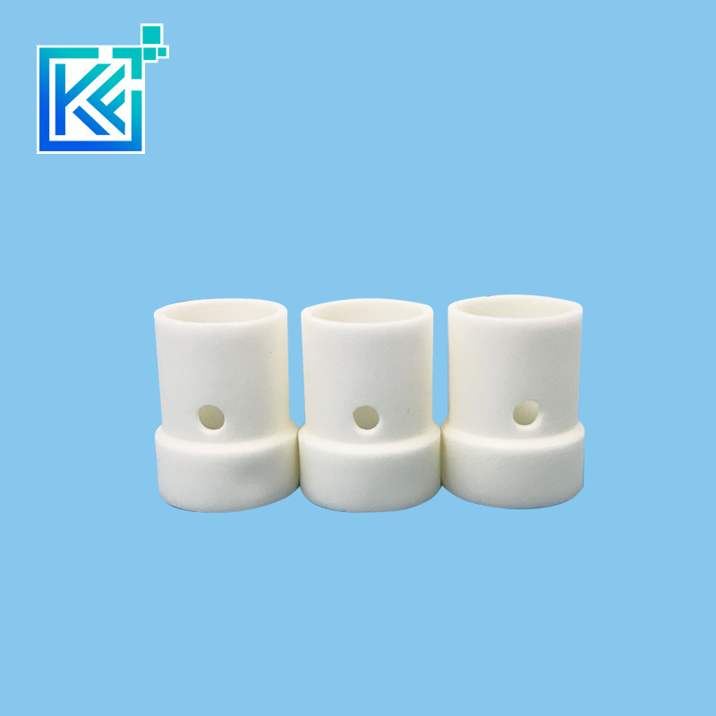 Manufacturer Customization Wear-Resistant Anti-Corrosion Insulator Heat-Treatment Refractory Macor Industrial Ceramic Structure Parts Nozzle Bushing