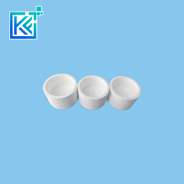 Manufacturer Customization Wear-Resistant Anti-Corrosion Heat-Dissipation MGO Magnesium Sintering Cylindrical Magnesia Industrial Ceramic Crucibles