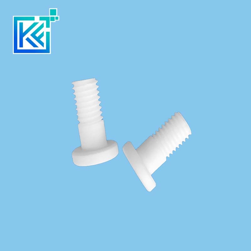 Manufacturer Customization Wear-Resistant Anti-Corrosion High Temperature Insulation Heat-Treatment Sintering Alumina Ceramic Mechanical Fasteners Screws