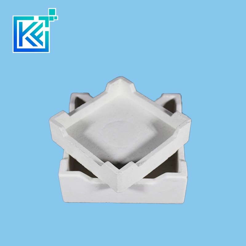 Manufacturer Customerization Wear-Resistant Anti-Corrosion High Temperature Heat-Treatment Insulation Evaporation Rectangular Alumina Ceramic Crucibles Sagger