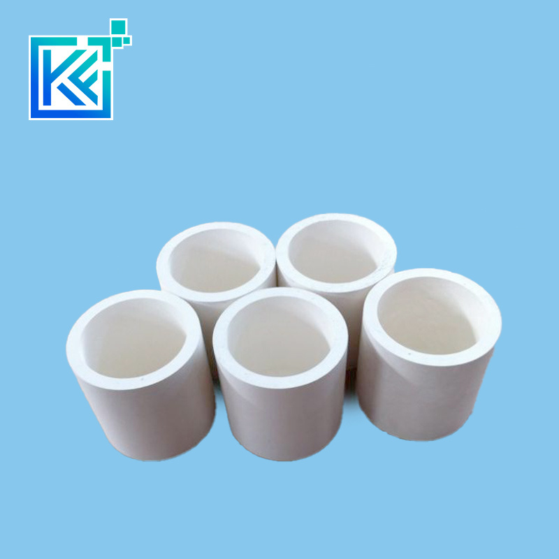 Manufacturer Customerization Wear-Resistant Anti-Corrosion Insulation Heat-Treatment Sintering Cylindrical Zirconia Industrial Ceramic Crucibles