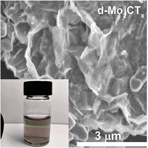 Mxene 2D Materials Mo2c Single Layer Powder