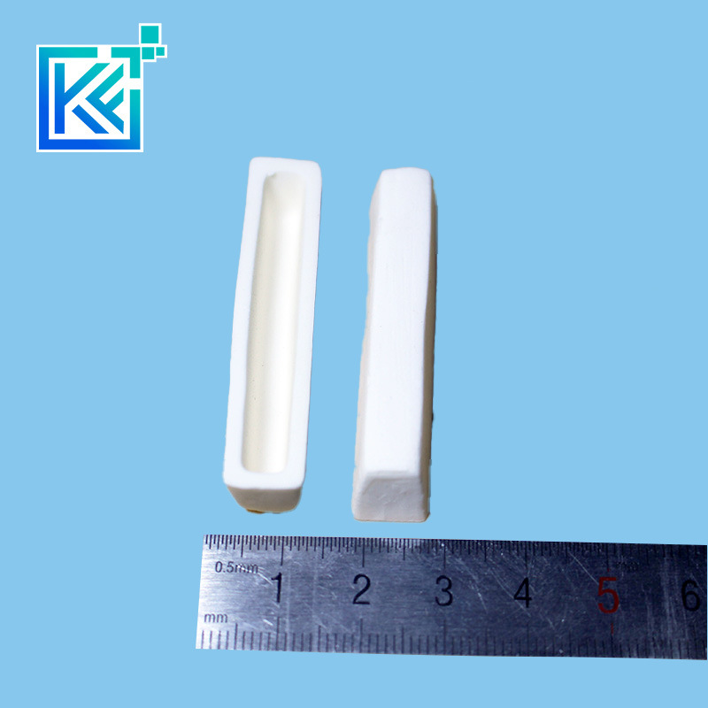 Manufacturer Customization Wear-Resistant Anti-Corrosion Insulation Heat-Treatment Sintering Rectangular Macor Industrial Ceramic Crucibles