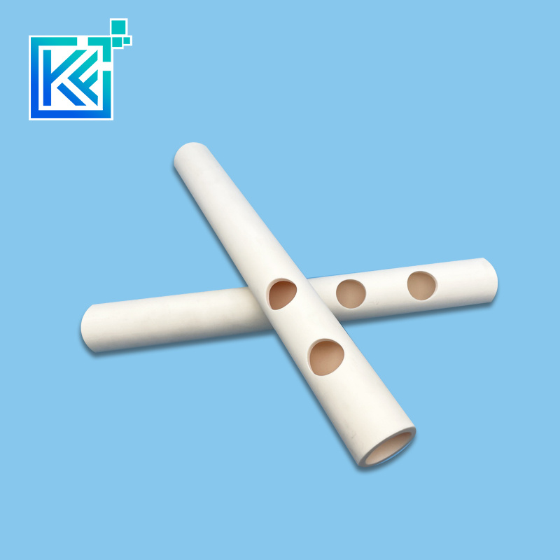 Manufacturer Customization Wear-Resistant High Temperature Anti-Corrosion Insulation Heat-Treatment Refractory Macor Industrial Ceramic Structure Pipes Tubes