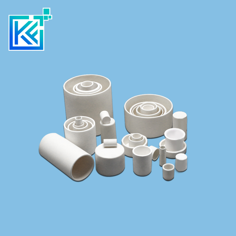 Manufacturer Customization Wear-Resistant High Temperature Resistant Anti-Corrosion Insulation Sintering Metallurgy Cylindrical Boron Nitride Ceramic Crucibles