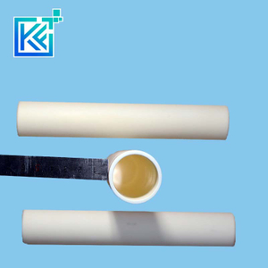 Manufacturer Customerization Wear-Resistant Anti-Corrosion Heat-Treatment Insulation Metallurgy Sintering One Head Seald Quartz Industrial Ceramic Pipes Tubes