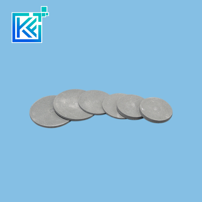 Round Sic Plate Small Thin Walled Silicon Carbide Ssic Sic Spacers Discs for Pumps