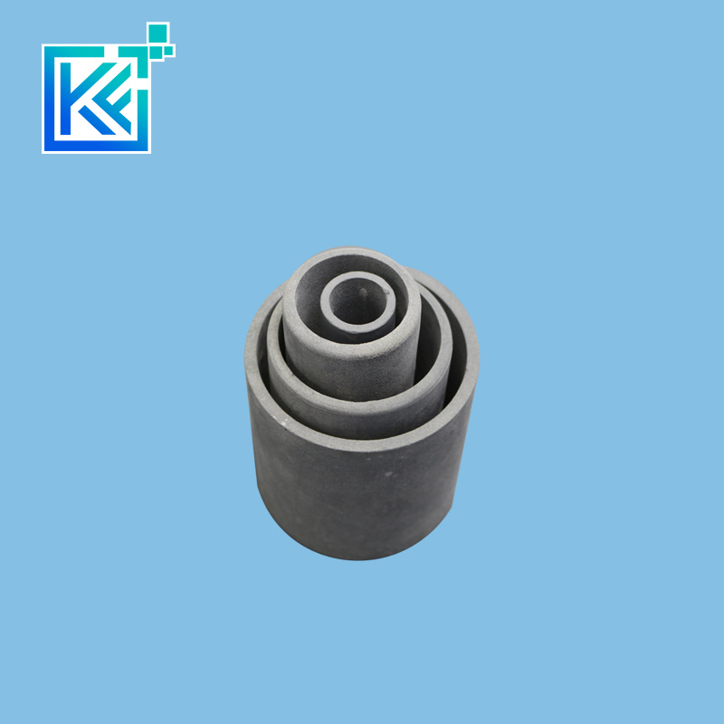 Manufacturer Precision Customerization High Temperature Resistance Thermal Shock Resistance Silicon Carbide Melting Preheating Crucible