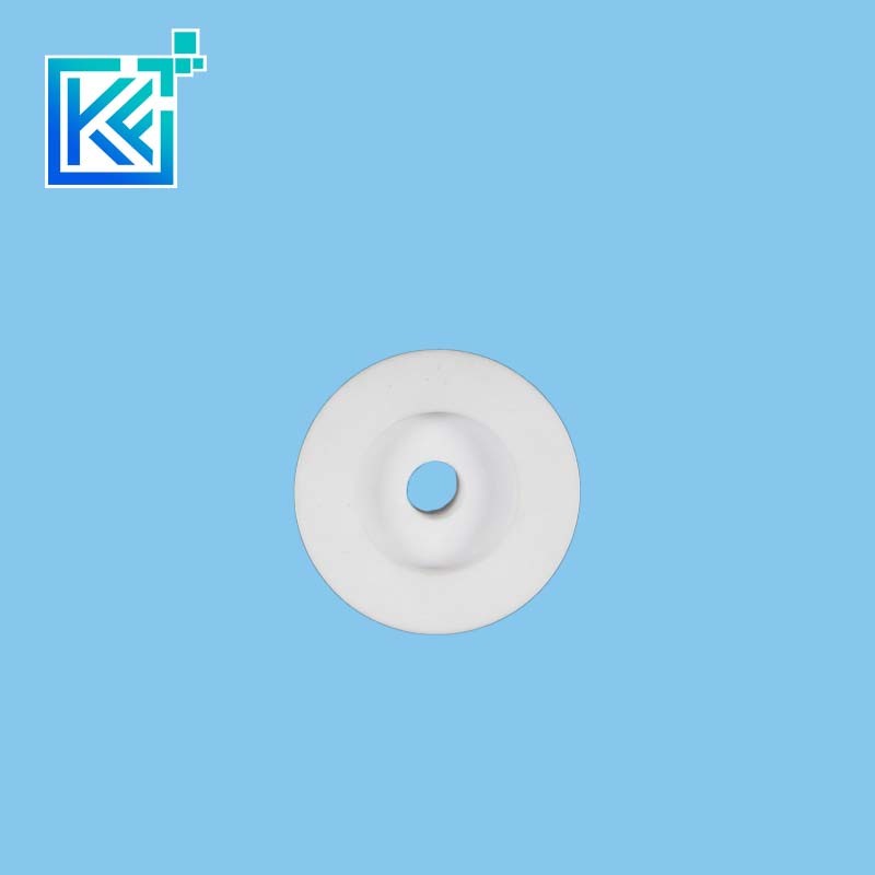 Manufacturer Customization Wear-Resistant High Temperature Anti-Corrosion Insulation Heat-Treatment Refractory Round Non-Standard Alumina Ceramic Flange