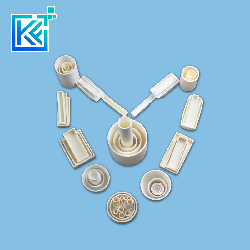 Manufacturer Customerization Wear-Resistant Anti-Corrosion High Temperature Hot-Treatment MGO Magnesium All Shapes of Magnesia Ceramic Crucibles