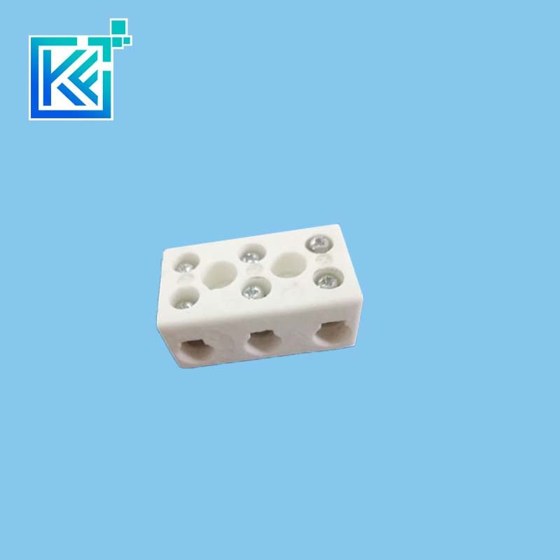 Manufacturer Customization Wear-Resistant Anti-Corrosion Refractory Insulator Zirconia Electrical Ceramic Wiring Terminal Amphenol Connector