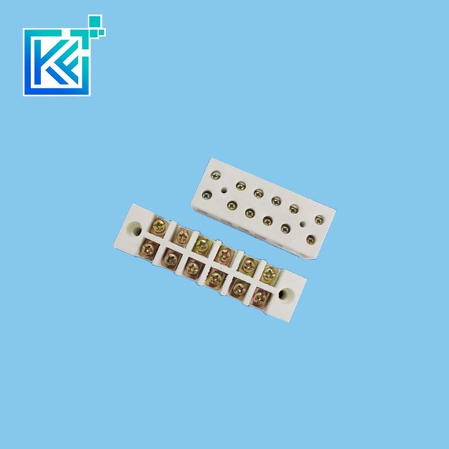 Manufacturer Customization Wear-Resistant Anti-Corrosion Refractory Insulator Alumina Electrical Ceramic Wiring Terminal Amphenol Connector