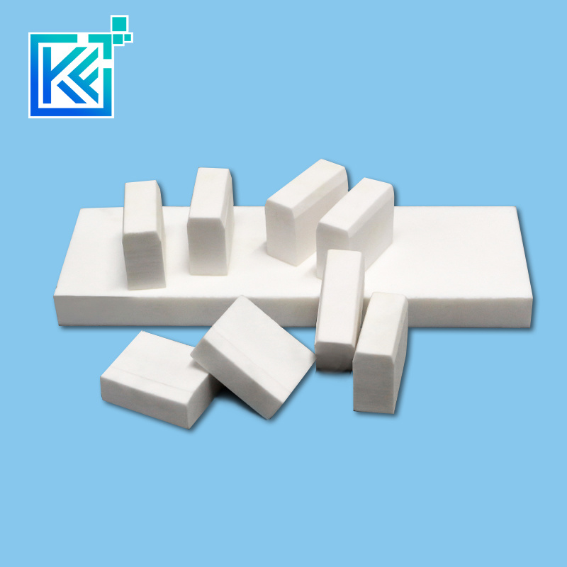 Manufacturer Customerization Wear-Resistant Anti-Corrosion High Temperature Heat-Treatment Magnesium Oxide Squre Rectangular Magnesia Ceramic Plates Substrates