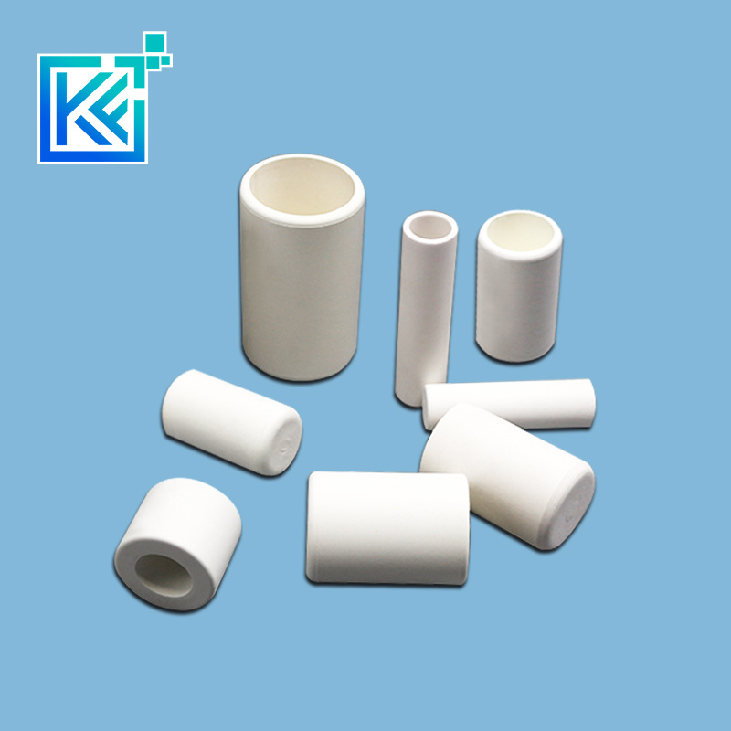 Manufacturer Customerization Wear-Resistant Anti-Corrosion High Temperature Hot-Treatment Evaporation Round Cylindrical Magnesia Ceramic Jars Crucibles