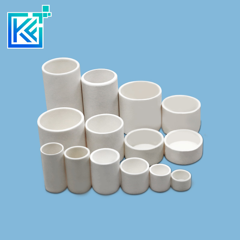 Manufacturer Customization Wear-Resistant High Temperature Resistant Anti-Corrosion Insulation Sintering Metallurgy Cylindrical Boron Nitride Ceramic Crucibles