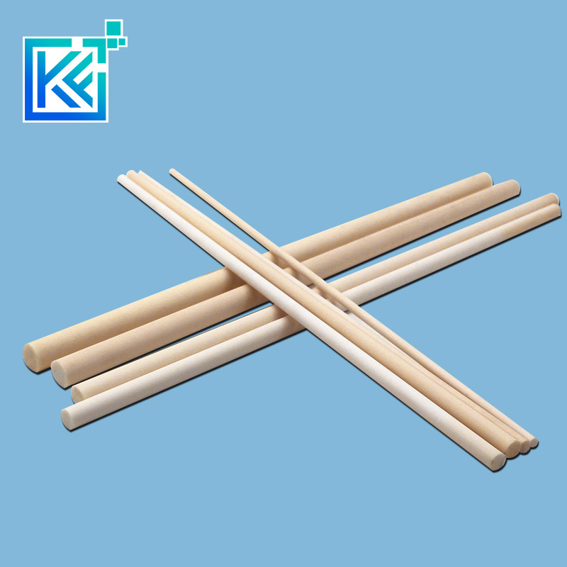 Manufacturer Customization Wear-Resistant High Temperature Anti-Corrosion Insulation Refractory Cerium Oxide Single-Bore Round Ceria Ceramic Sticks Rods