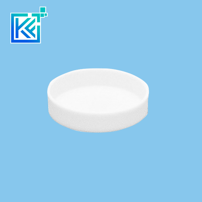 Manufacturer Precision Customerization Round Shallow Alumina Porcelain Evaporating Dishes Without Spout Capsule Ceramic Crucible