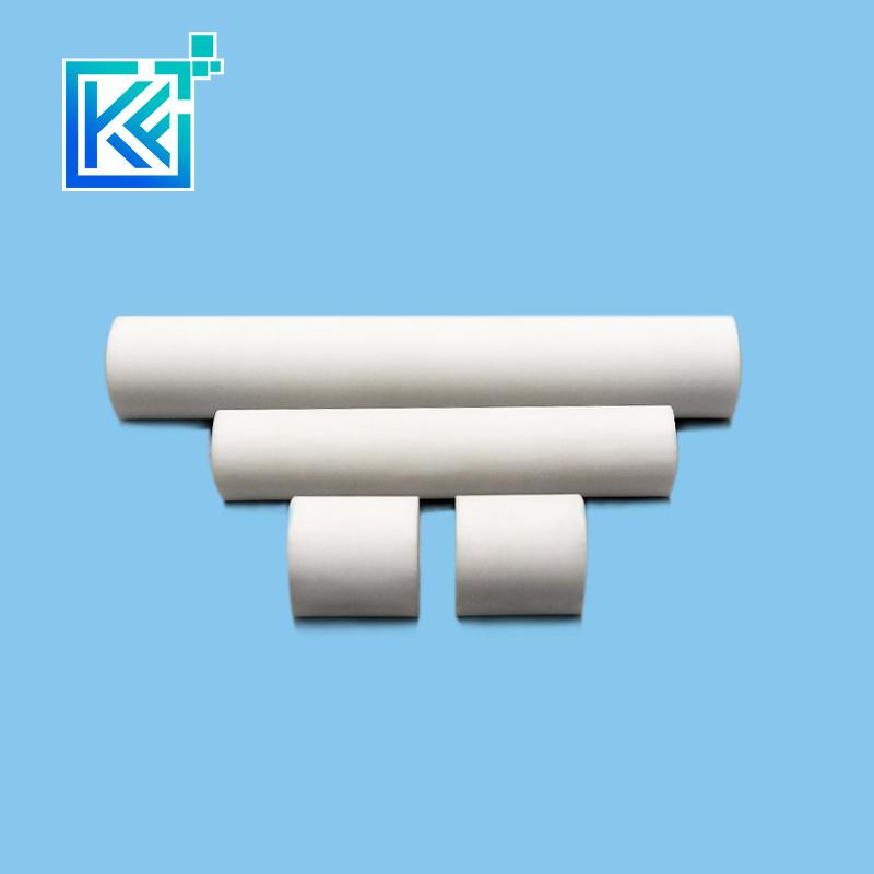 Manufacturer Customerization Round Single-Bore Wear-Resistant Anti-Corrosion High Temperature Hot-Treatment Aluminium Oxide Alumina Ceramic Tubes Pipes