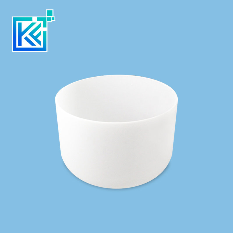 Manufacturer Wear-Resistant Anti-Corrosion High Temperature Heat-Treatment Insulation Sintering Cylindrical Evaporating Pot Quartz Ceramic Crucibles