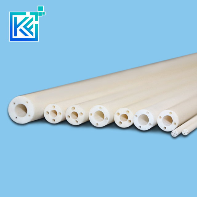 Manufacturer Customerization Wear-Resistant Anti-Corrosion High Temperature Hot-Treatment Y2o3 Yttrium Oxide Multi-Hole Round Yttria Ceramic Tubes Pipes