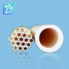 Manufacturer Customerization Wear-Resistant Anti-Corrosion High Temperature Heat-Treatment Aluminium Oxide Single-Bore Round Alumina Ceramic Valve Pipes Tubes